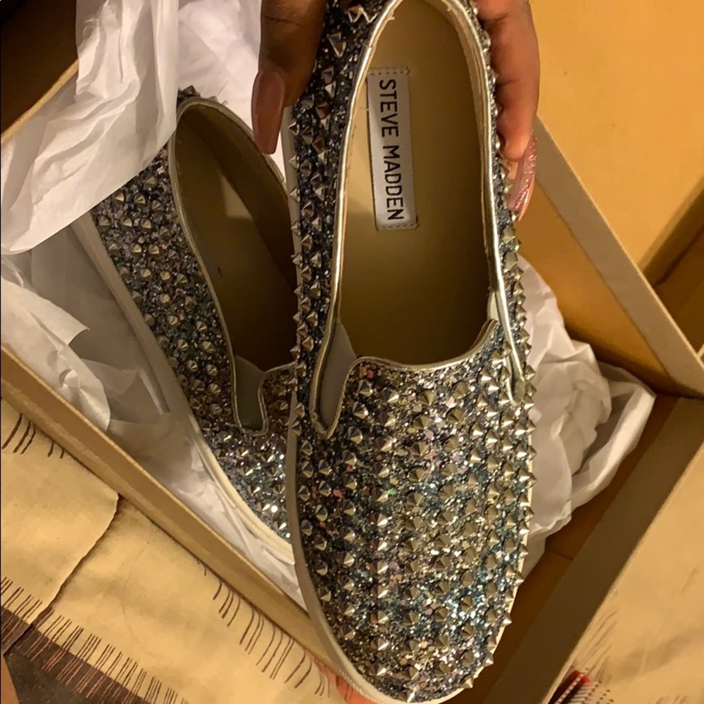 Bedazzled Steve Madden shoes